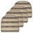 Bradford Striped Indoor U Shaped Memory Foam 17" x 16" Chair Cushion-914143969-875061322