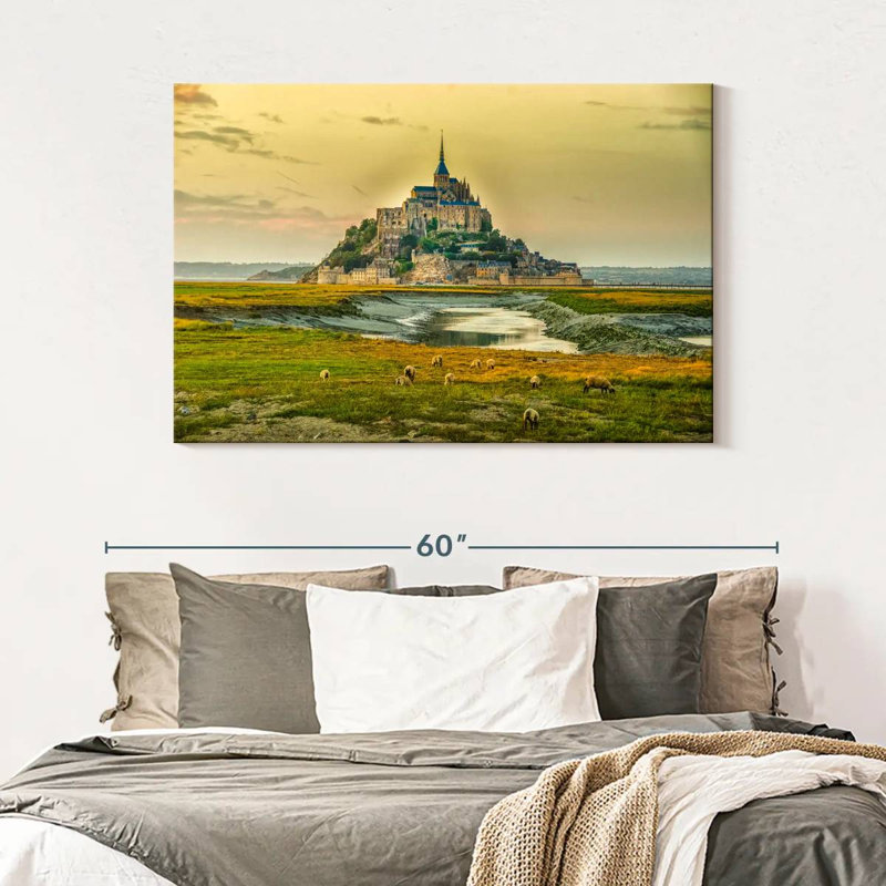 Saint-Michel, H 32 po x l 48 po