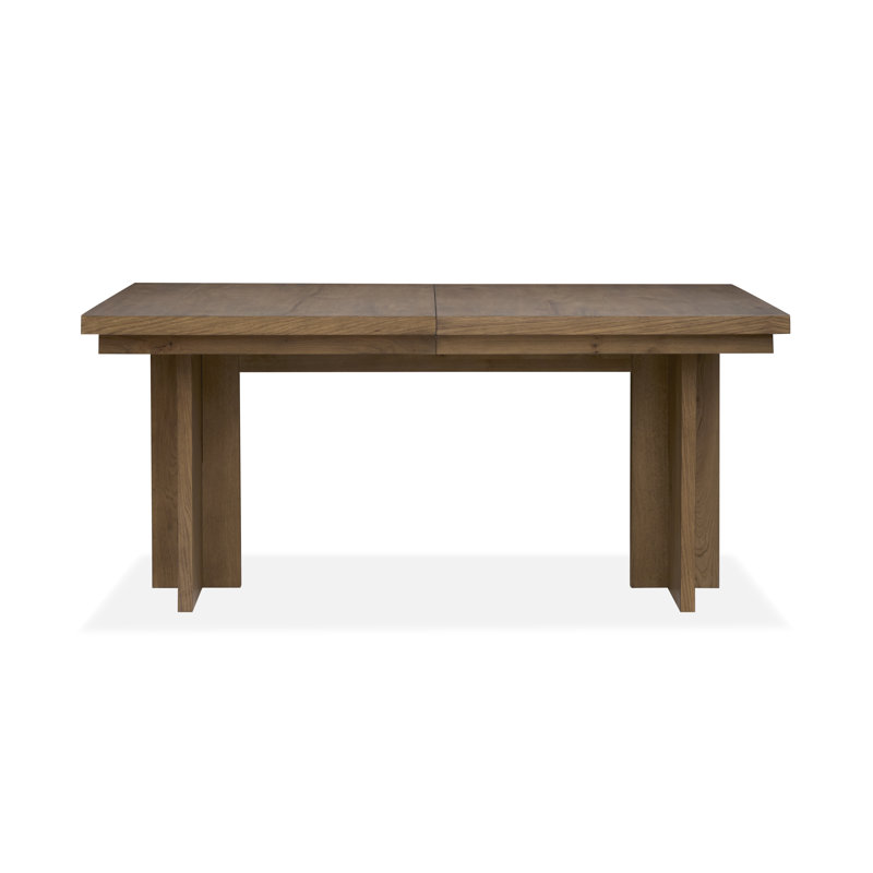 Table de salle à manger à tréteaux extensible Frye