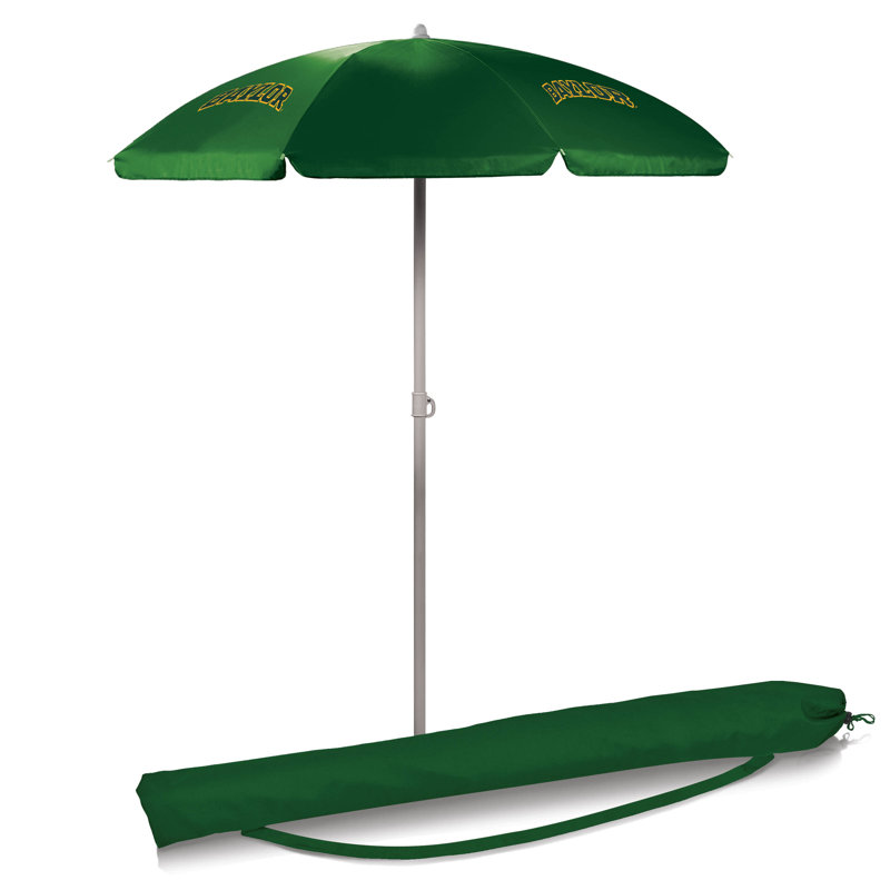 Parasol de plage 5,5 pi Ncaa, Vert forêt, Baylor