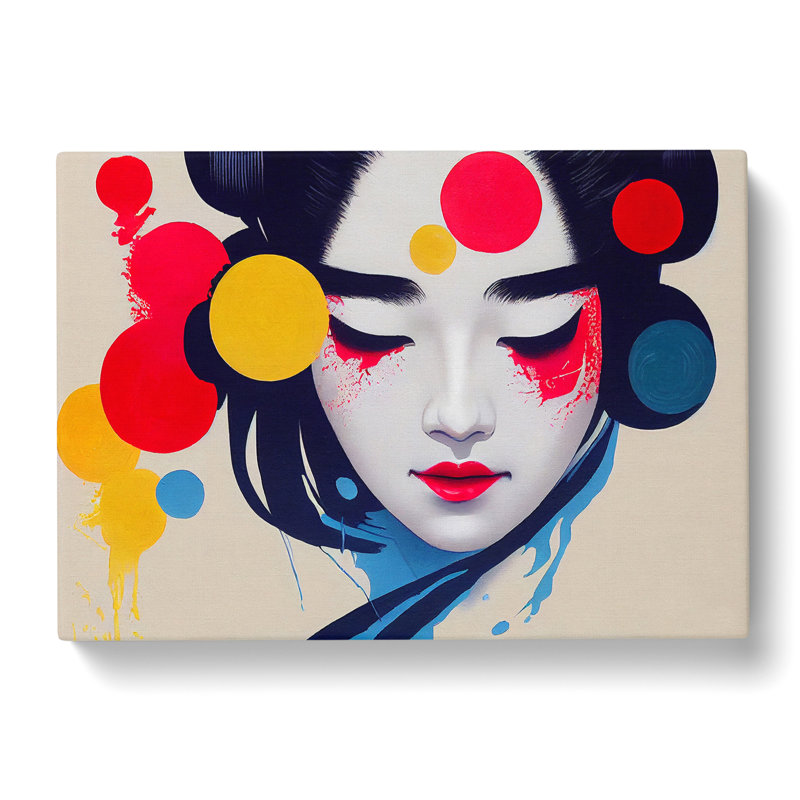 Creative Geisha - Wrapped Canvas, 35cm H x 50cm W x 3cm D