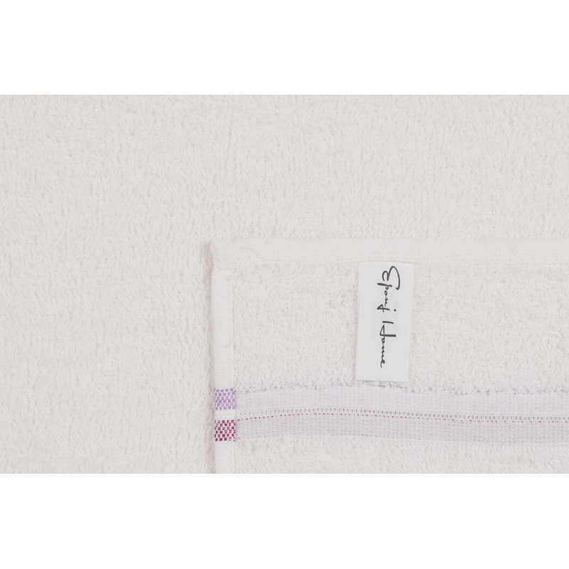 Ensemble de serviettes 6 pièces Sumayyah, Lilas / mauve / blanc
