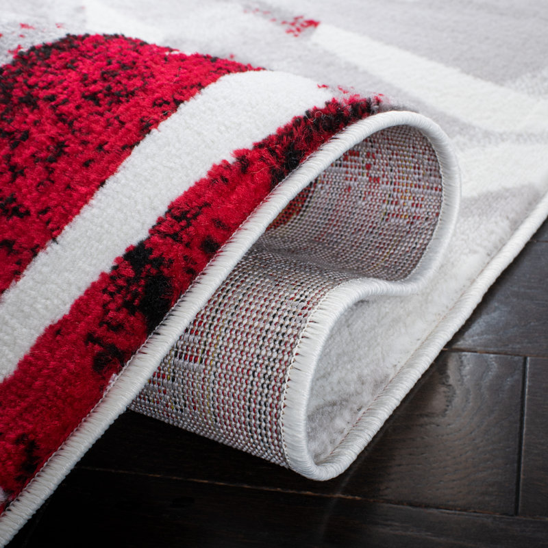 Forand Performance Floral Rug, Rectangle 6' x 9'