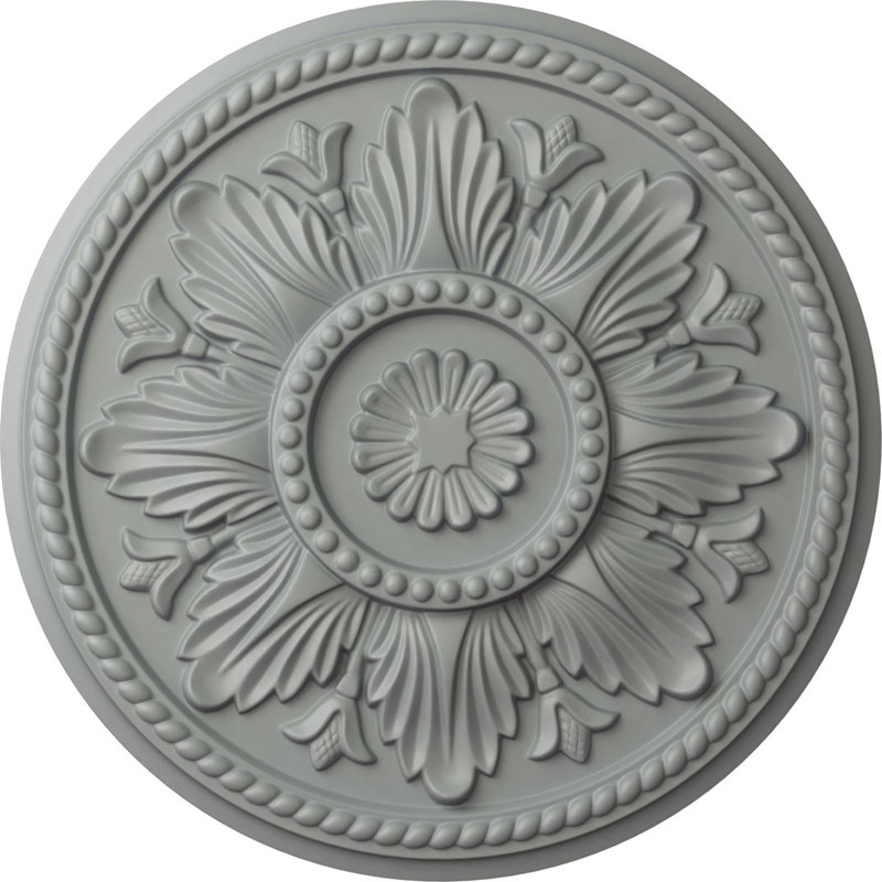 Médaillon de plafond Endurathane Oldham, Diam., Apprêté