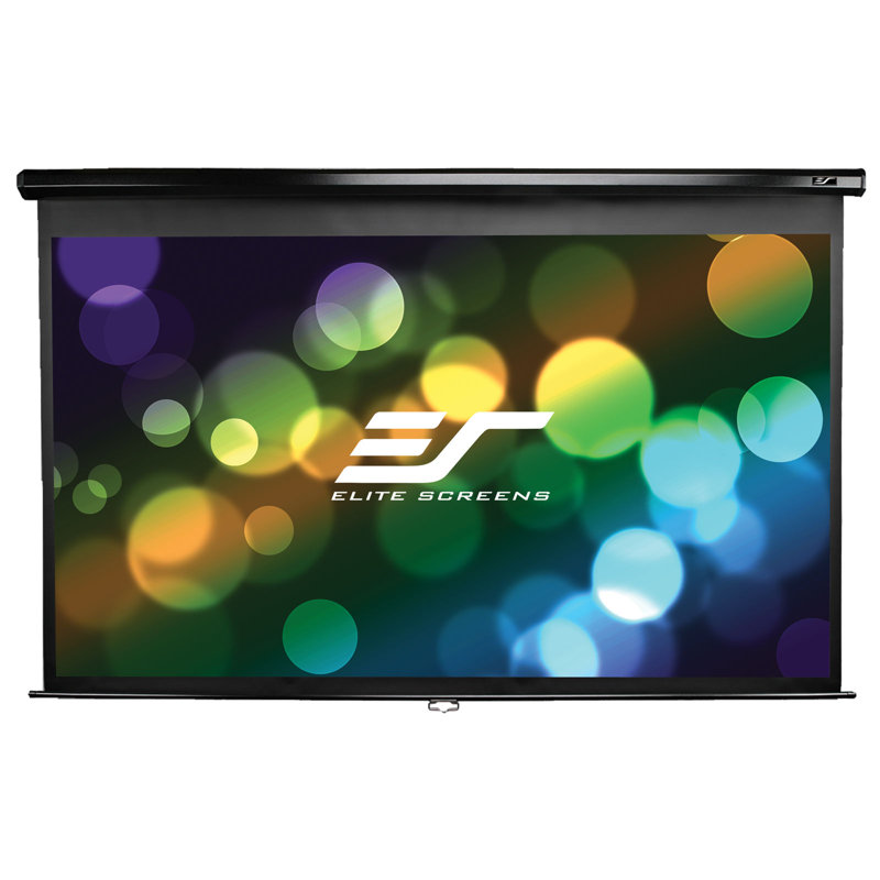 Manual Series Manual Wall/ Ceiling Projector Screen, 80" Diagonal
