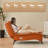 Murium Faux Leather Chaise Lounge-1701789527