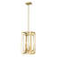 Lustre carré à 4 lumières-140199583