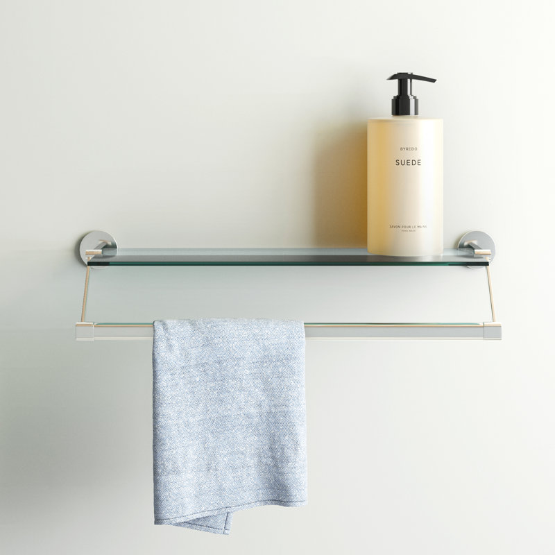 Keniya Accent Shelf with Towel Bar