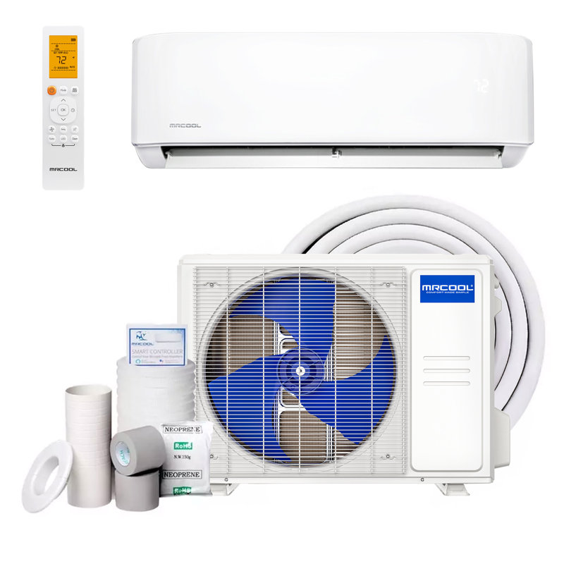 MRCOOL 12,000 BTU White Ductless Mini Split Air Conditioner and Heat Pump