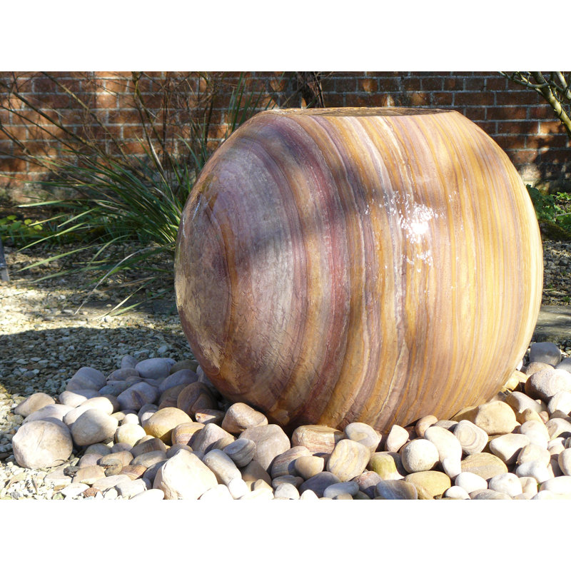 Outdoor Natural Stone Floor Fountain