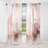 Pink Delicate Abstract Marble I - Modern Velvet Curtain - Room Darkening - 1 panel-107831878