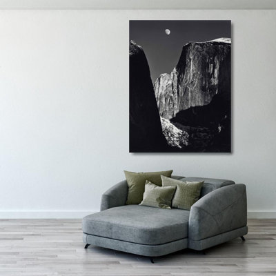 Moon And Half Dome