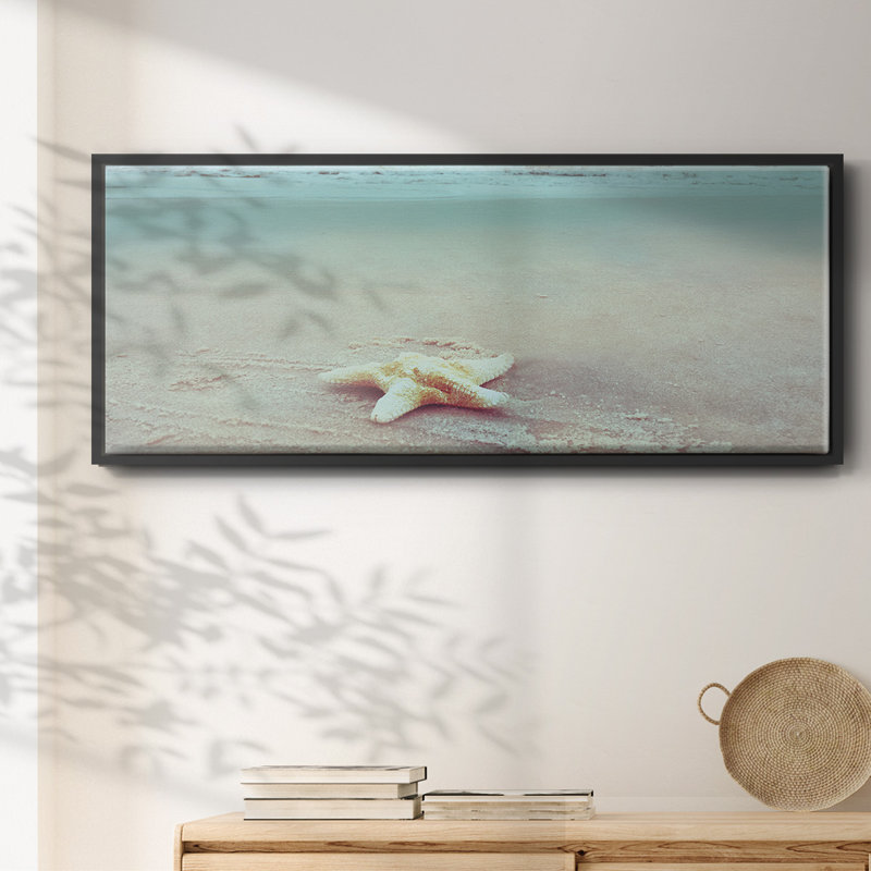 Beach Set Starfish- Framed Canvas