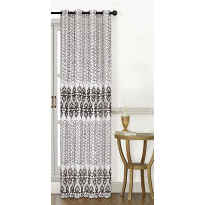 Semi Sheer Curtain Single Panel