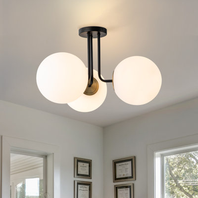 Plafonnier semi-encastré moderne Spoutnik 22 lumières 3 lumières Kaynen