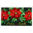 Peace On Earth Poinsettia Embossed Mat