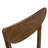 Bugrane Upholstered Side Chairs with Modern Shaped Back