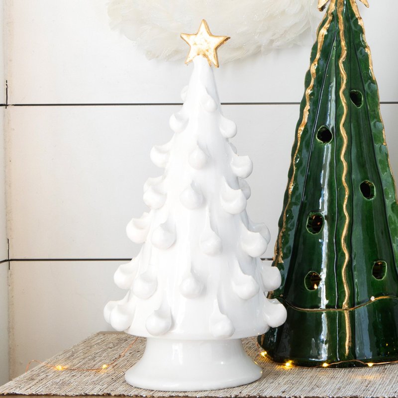 Foresta Figurines & Sculptures, White/Gold