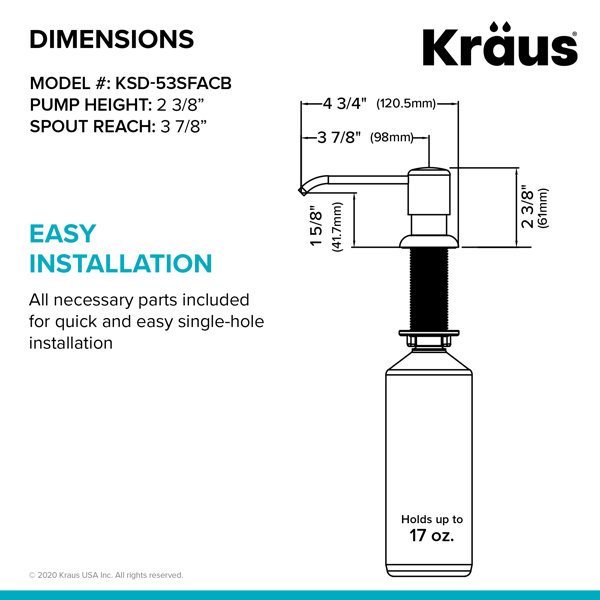 Dimensions du produit