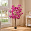 Aleo 150cm Artificial Bougainvillea Blossom Tree in Pot for Decoration