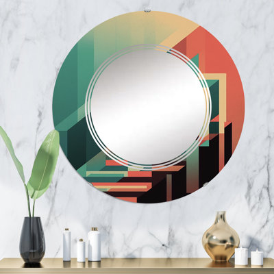 Daceyville - Miroir mural rond moderne
