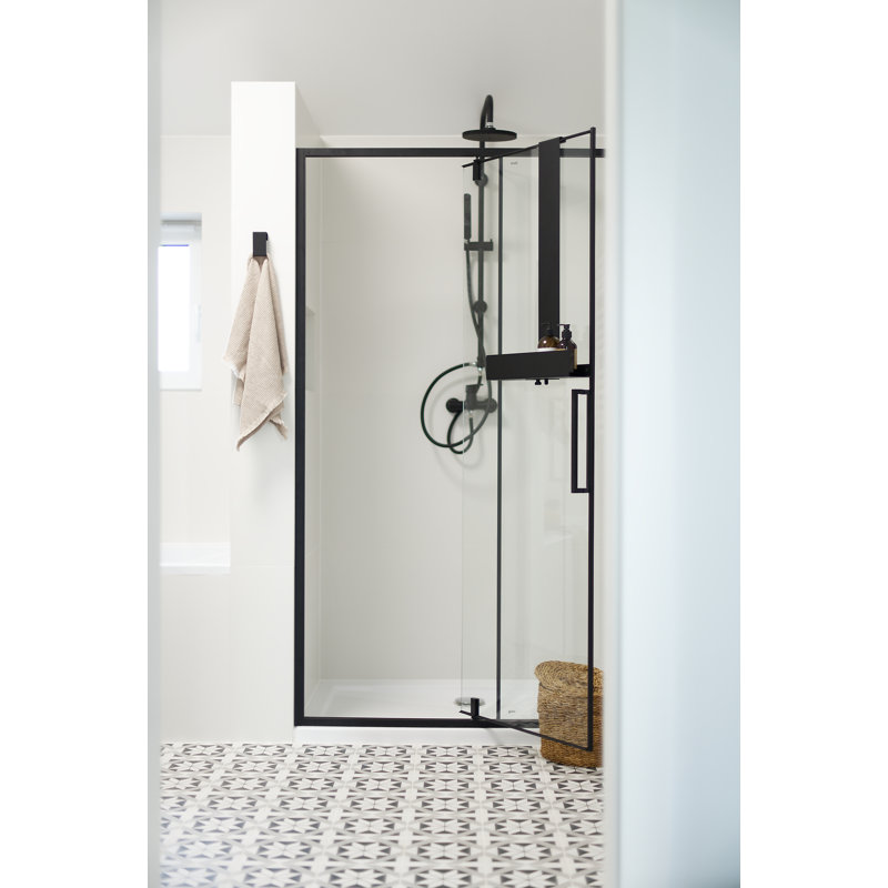 ROY Over-the-Door Towel Hook, Black