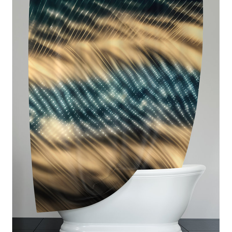 Rideau de douche Aleata, H 83 po x l 70 po