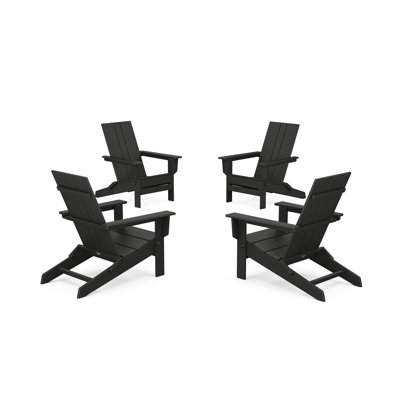 POLYWOOD x ALLModern Plastic Folding Adirondack Chair
