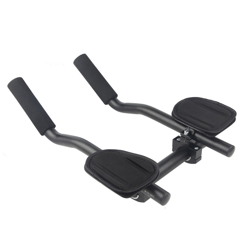 Repose-vélo Cintre en alliage d'aluminium à haute résistance épaisse Coussin d'accoudoir à vélo Poignée de détente pour vélo