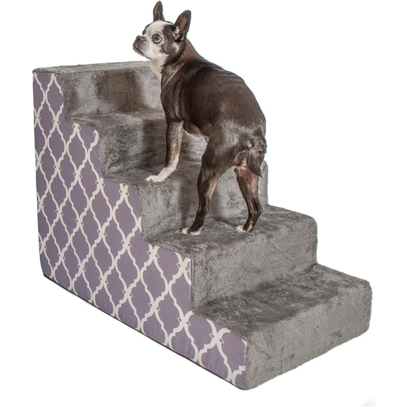 Stairs With 5 Steps, Gray