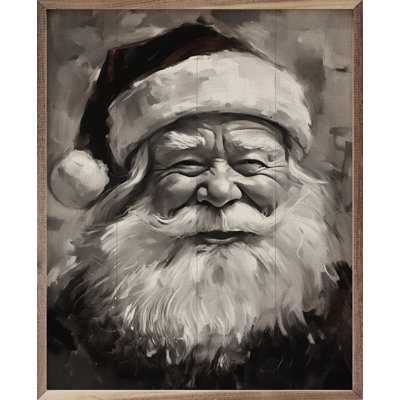 " Santa BW "
