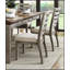 Élégante chaise d'appoint rembourrée pour la salle à manger, assise confortable et élégante avec coussin réducteur de pression