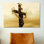 "christian crucifix statue karlovy, prague, reproduction de photo sur toile