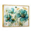 «Teal Green Organic croissance - Abstract Botanicals», art mural-743578333-789607390