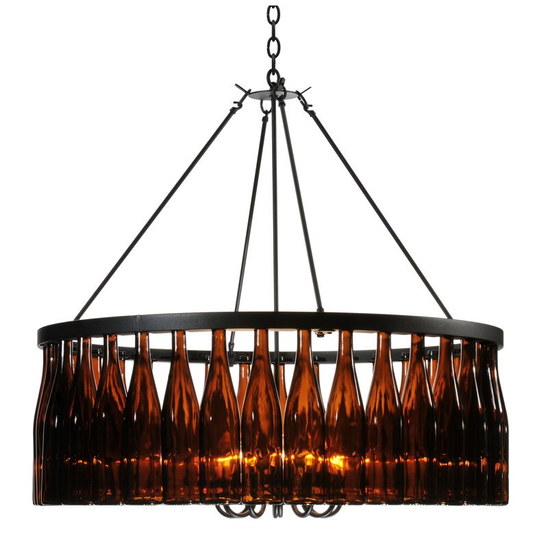 Tuscan Vineyard 12 - Light Chandelier