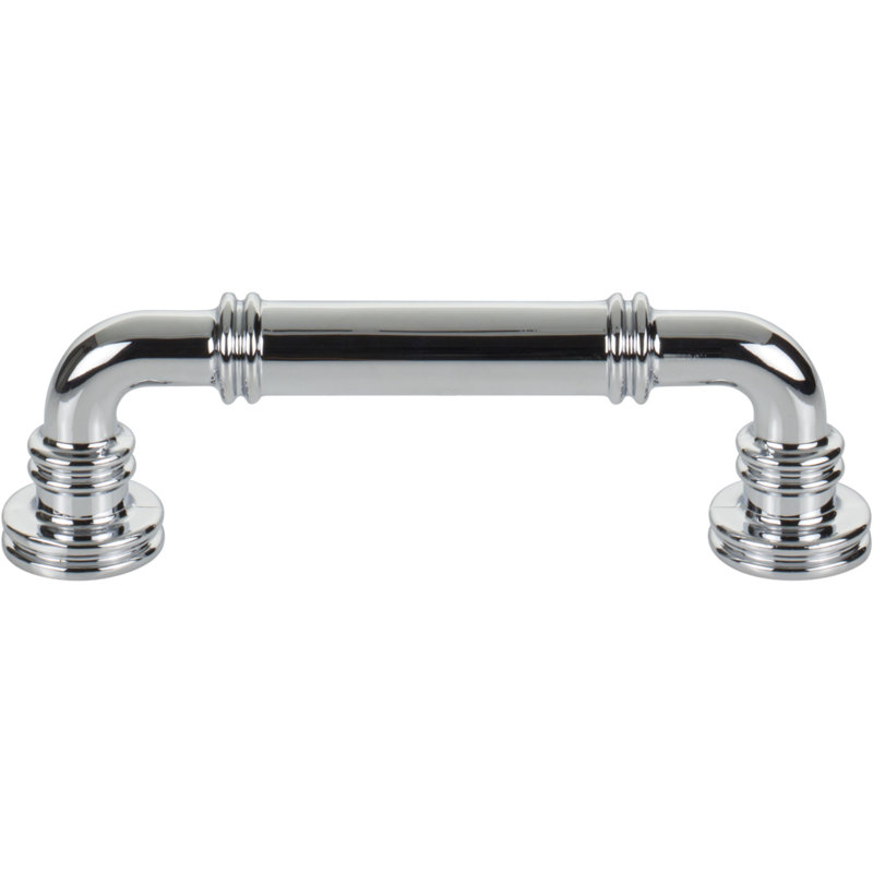 Cranford Bar Pull, Polished Chrome, 3 3/4" Center to Center