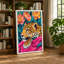 Leopard In Bloom Eclectic - Print-136785012-136785016