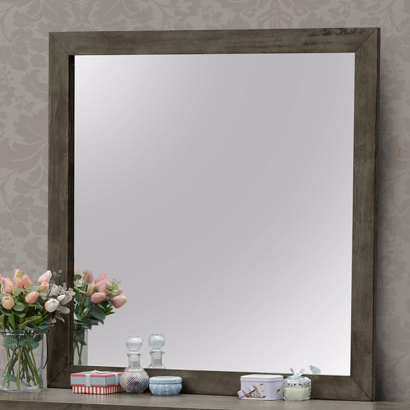 Miroir mural chic Chic transitionnel, Gris
