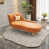 Orange Faux Leather selected