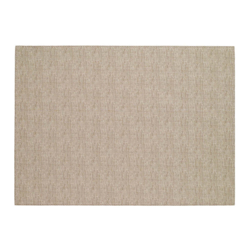 Pronto Vinyl Placemat, Beige, 13" x 18"