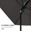 Parasol de marché rectangulaire Outsunny-1987409190-1987409185