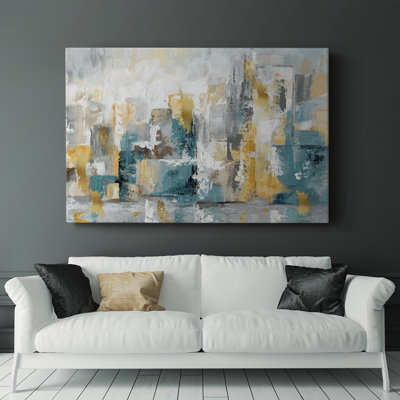 City Views I -Gallery Wraraped Cavas