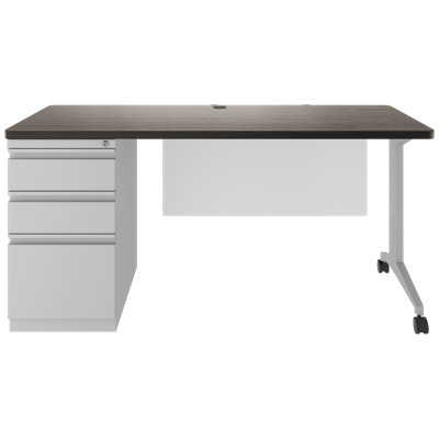 Premium Mobile Modern Teacher's Desk For Classrooms and Higher Education