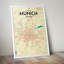 Munich City Map - No Frame Print-2009346397