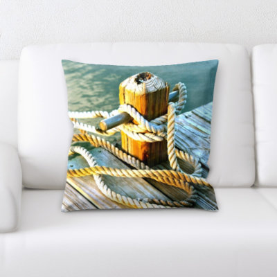 Rolston Microsuede Reversible Throw Pillow