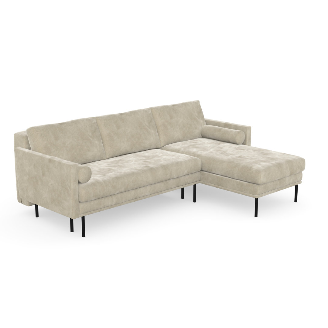 Ecksofa Predmore mit Bettfunktion