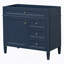 Meuble-lavabo de 36 po sans lavabo supérieur, armoire de rangement moderne avec 2 tiroirs et un tiroir rabattable, structure en bois massif-113463779