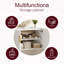 Meuble-lavabo mural 30 po avec lavabo en céramique-2125490674