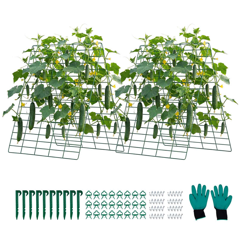 0.4cm H x 90cm W Steel Trellis