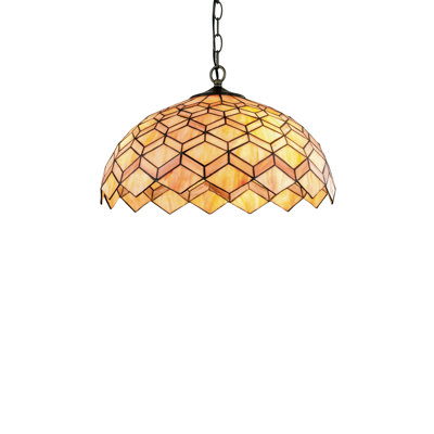 Manohar 1 - Light Orange Single Pendant